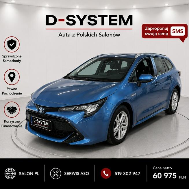 Toyota Corolla 22 Salon Polska 1.8 HYBRID 1wł z Pakietem TECH Bezwypadkowy ASO PL