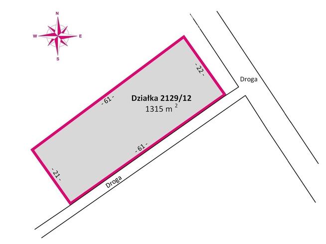 Działka 13,15 ar z bezterminową WZ na dom