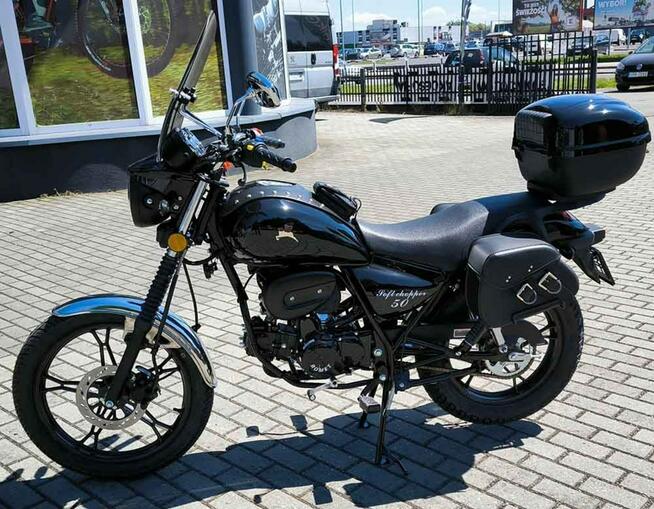 Romet SOFT Romet Sotf 50cc Chopper +sakwy Dostawa pod dom Raty