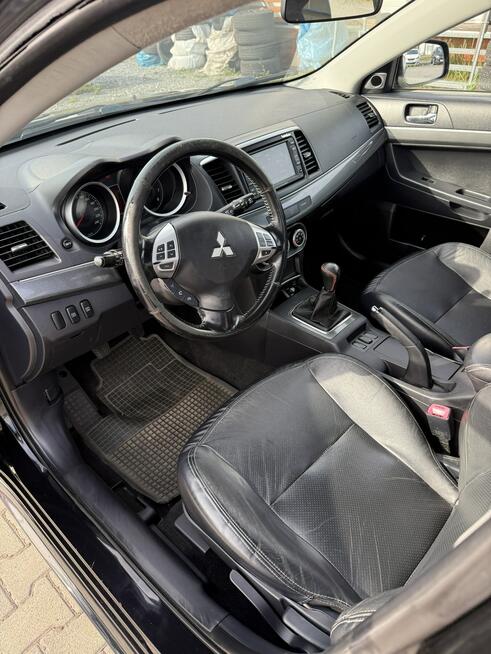 Mitsubishi Lancer 1.8 143 km Xenon Nawi Grzane fotele skóra Stan BDB Jeden właściciel