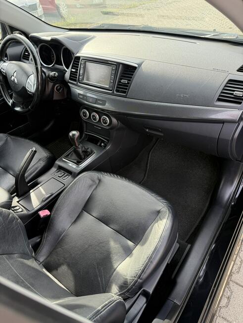 Mitsubishi Lancer 1.8 143 km Xenon Nawi Grzane fotele skóra Stan BDB Jeden właściciel