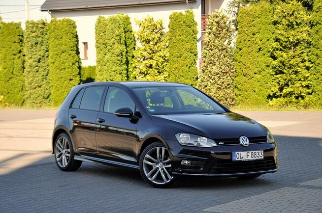 Volkswagen Golf 1.6TDI(110KM)*R-Line*Duża Navi*Klimatronik*Welur*2xPark*I Wł*Alu18"ASO