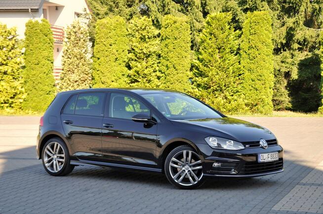 Volkswagen Golf 1.6TDI(110KM)*R-Line*Duża Navi*Klimatronik*Welur*2xPark*I Wł*Alu18"ASO