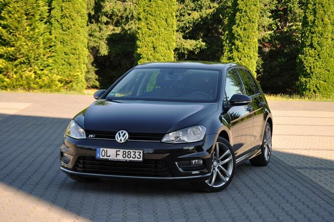 Volkswagen Golf 1.6TDI(110KM)*R-Line*Duża Navi*Klimatronik*Welur*2xPark*I Wł*Alu18"ASO