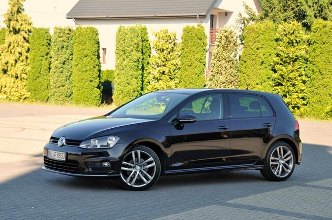 Volkswagen Golf 1.6TDI(110KM)*R-Line*Duża Navi*Klimatronik*Welur*2xPark*I Wł*Alu18"ASO