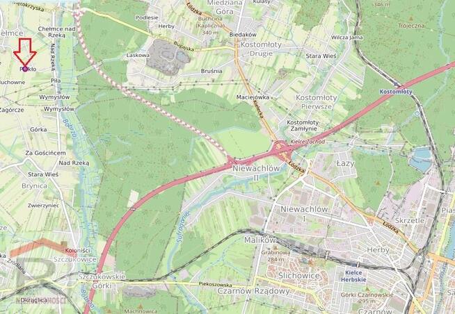 37 zł/m.kw., 10km od Kielc