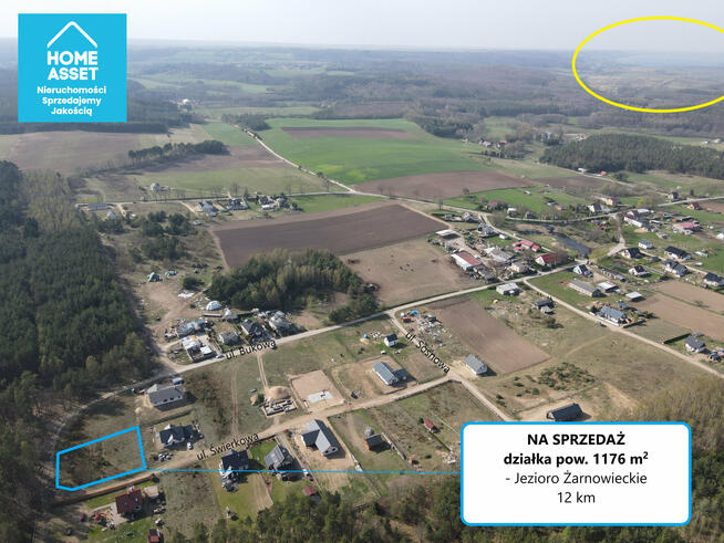 Warszkowo | Działka przy lesie | 1176 m²