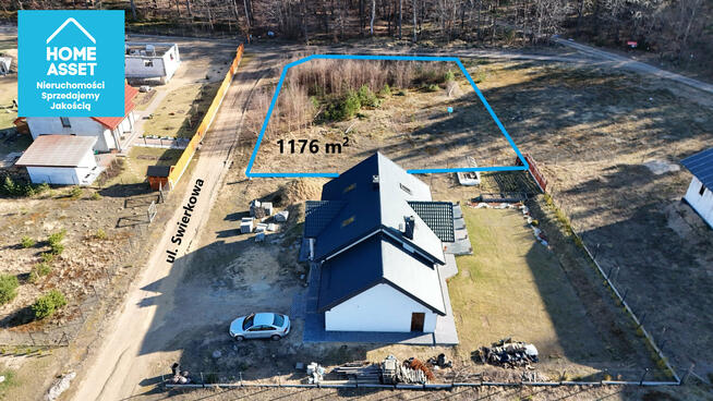 Warszkowo | Działka przy lesie | 1176 m²
