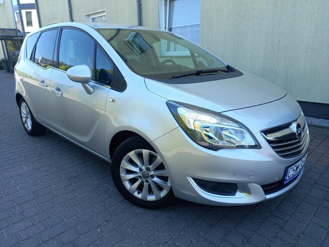 Opel Meriva 1.4 Cosmo Ledy PółSkóry DużaNavi Kamera 2xPDC 100%Bezwypadkowa Zadbana