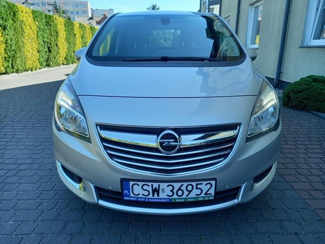 Opel Meriva 1.4 Cosmo Ledy PółSkóry DużaNavi Kamera 2xPDC 100%Bezwypadkowa Zadbana