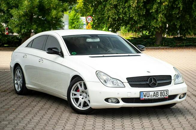 Mercedes CLS 300 5.0 Benzyna * 306KM * Klimatronik * Biały * Wydechy * Piękny *
