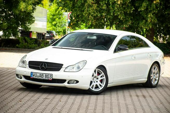 Mercedes CLS 300 5.0 Benzyna * 306KM * Klimatronik * Biały * Wydechy * Piękny *