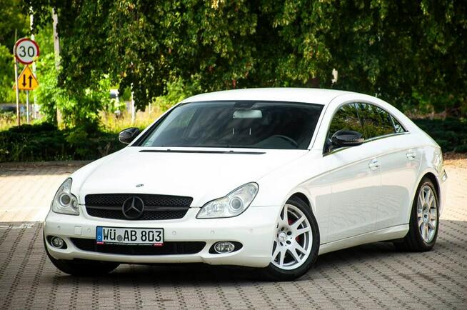 Mercedes CLS 300 5.0 Benzyna * 306KM * Klimatronik * Biały * Wydechy * Piękny *