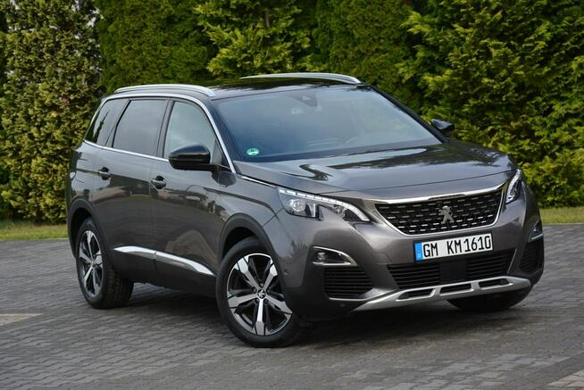 Peugeot 5008 GT-Line Radar ACC Skóry 7-foteli Navi Kamera Full Led Virtual ASO