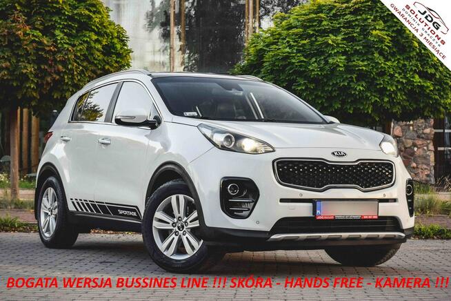 Kia Sportage 1.6 T-GDI 177KM !! Bussines Line - Z salonu PL - Biała perła - Skóra