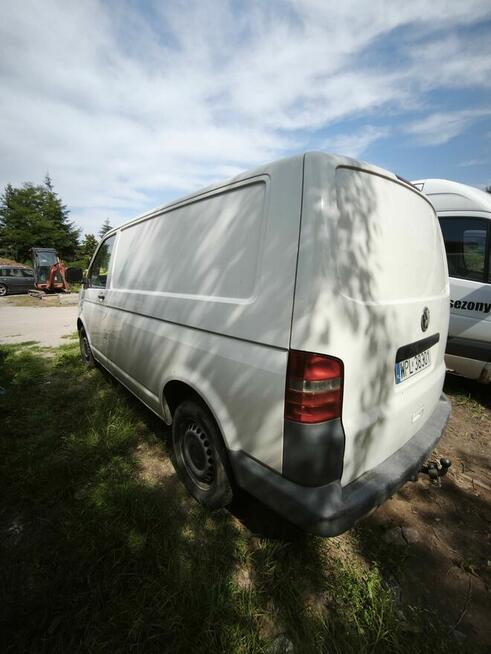 Volkswagen Transporter T5 2007 - uszkodzona skrzynia biegów