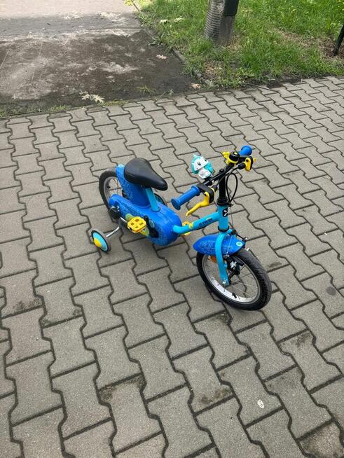 Rowerek BTwin Ocean 500 na 14-calowych kołach.