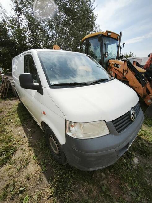 Volkswagen Transporter T5 2007 - uszkodzona skrzynia biegów
