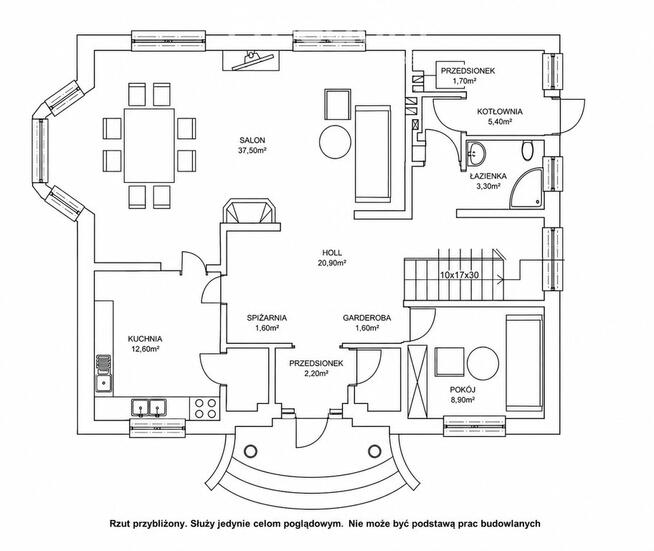 Dom 117,80 m², działka 1,77 ha, Adamów, Bełchatów