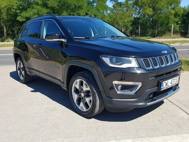 Jeep Compass 2,0 Automat 4x4 Klimatronik Nawigacja Skóry Zarejestrowany Gwarancja
