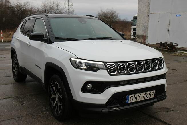 Jeep Compass 2024r. LIMITED 2,0 TURBO 200Km benzyna ALUFELGI 18" 15737KM Nowe