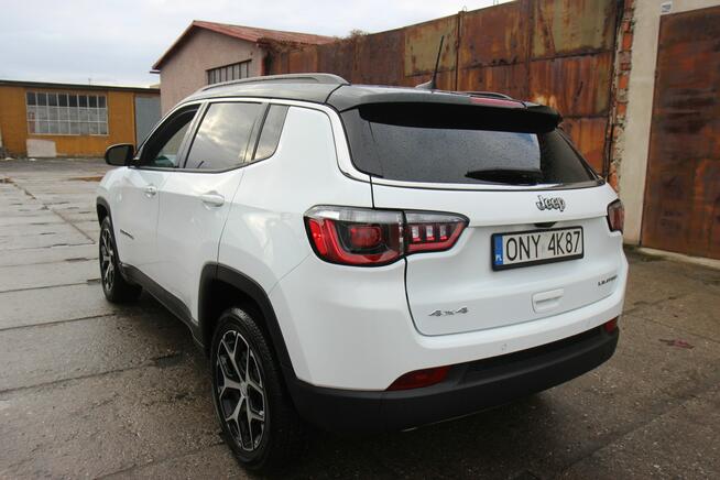 Jeep Compass 2024r. LIMITED 2,0 TURBO 200Km benzyna ALUFELGI 18" 15737KM Nowe