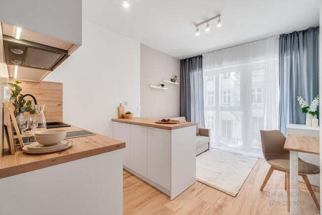 Mikro apartament centrum boczna Jedności