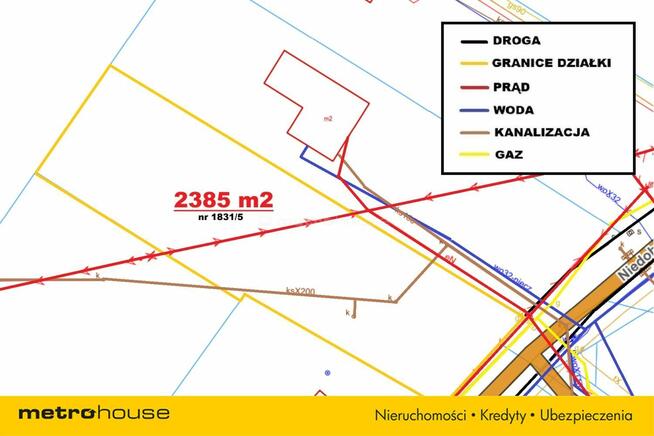 2085 m² - Płaska - Media ZAMYSŁÓW