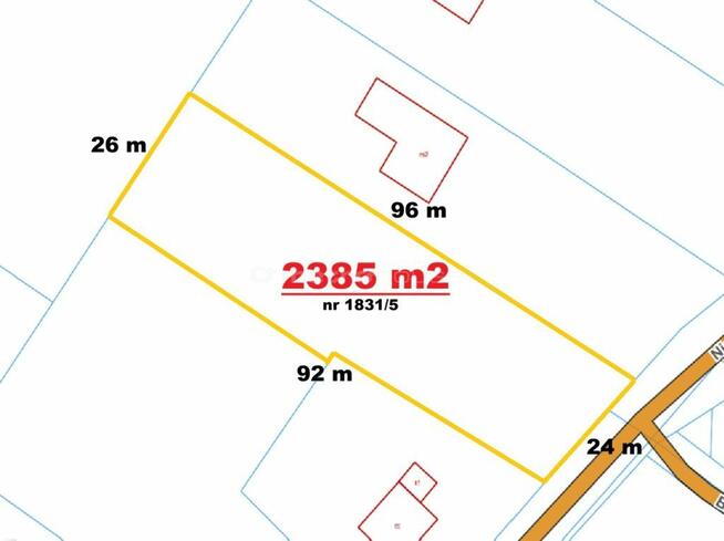 2085 m² - Płaska - Media ZAMYSŁÓW