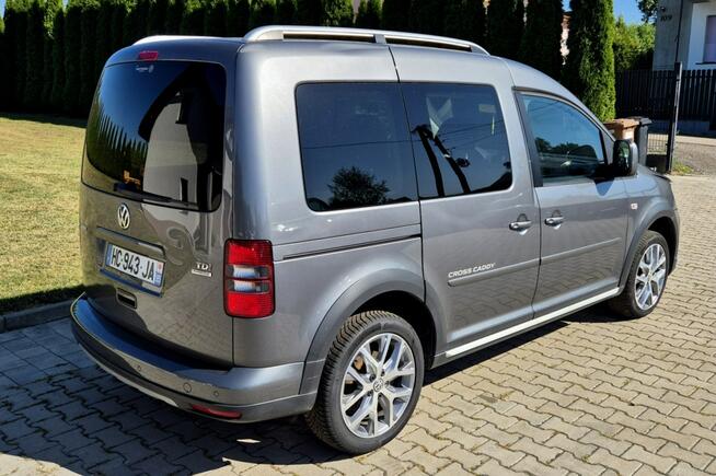 Volkswagen Caddy Cross 1.6 TDI 102KM DSG Automat Alu 17 Grzane fotele Navi