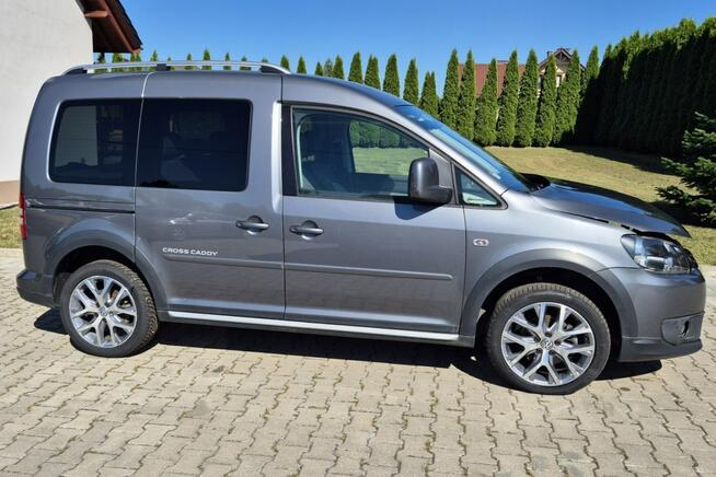 Volkswagen Caddy Cross 1.6 TDI 102KM DSG Automat Alu 17 Grzane fotele Navi