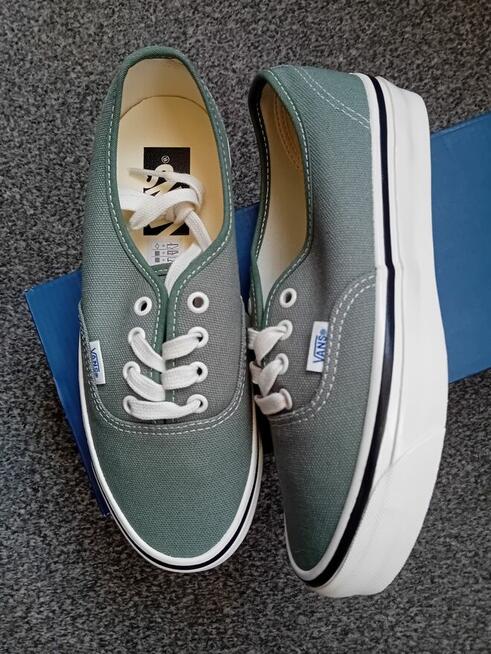 Nowe oryginalne trampki VANS oliwkowe LX Authentic Reissue r