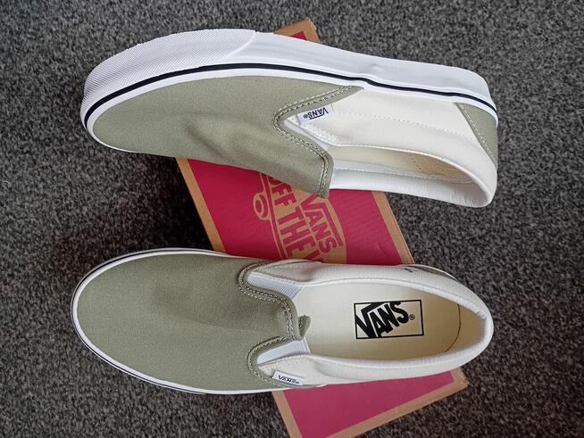 Nowe oryginalne trampki VANS Classic Slip-On VN000D6YSAG1 r