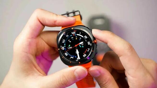 Nowy smartwatch GT 7 Ultra HD monitorowanie tętna i tlenu we