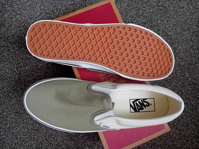 Nowe oryginalne trampki VANS Classic Slip-On VN000D6YSAG1 r
