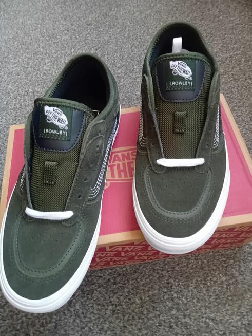 Nowe oryginalne Vans Rowley Clasic, unisex, skóra, zamsz, ro