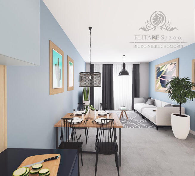 GOTOWE/Mieszkanie 3pok, 64,55m2 z balkonem /Wrocław Szczepin