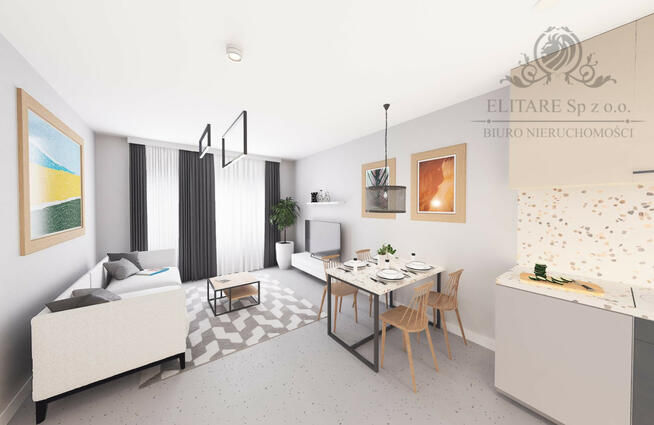 GOTOWE/Mieszkanie 3pok, 61,40m2 z balkonem /Wrocław Szczepin