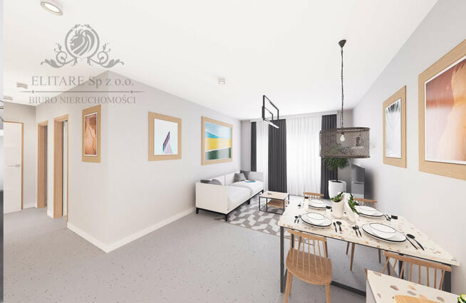 GOTOWE/Mieszkanie 3pok, 61,40m2 z balkonem /Wrocław Szczepin