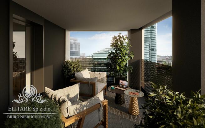 REZERWACJA/Dwupokojowe mieszkanie 44,13m2 tuż obok Sky Tower, Powstańców Śląskic