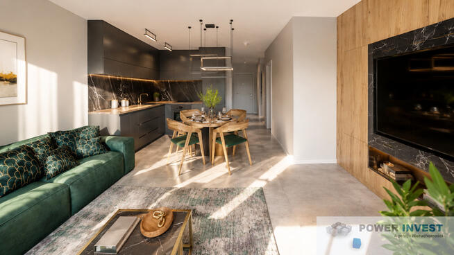 Loggia! Salon od południa! Kameralne! Zieleń wokół