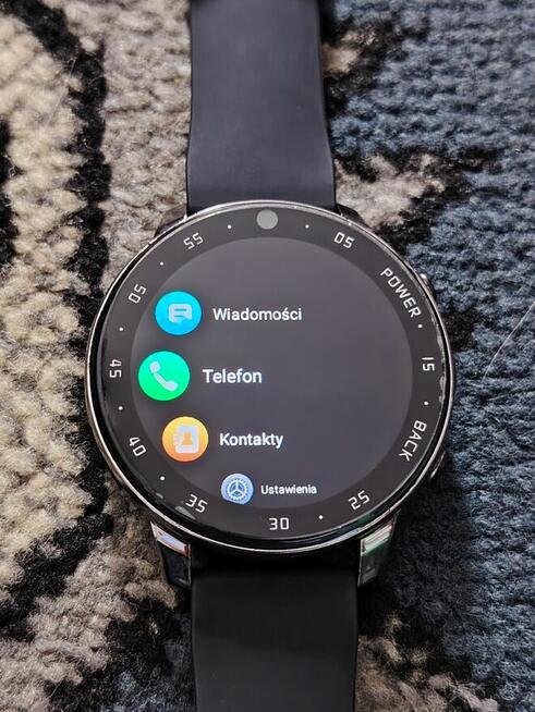 Zegarek męski smartwatch kolor czarny