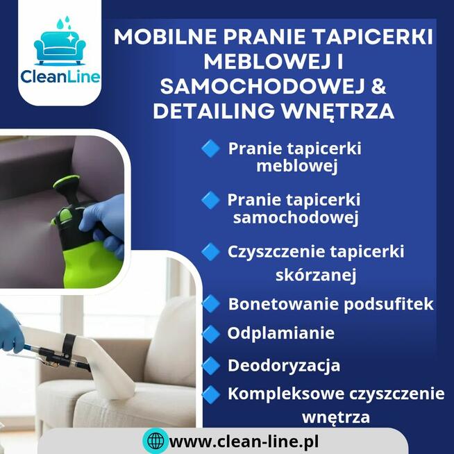 Pranie tapicerki samochodowej| Detailing wnętrza