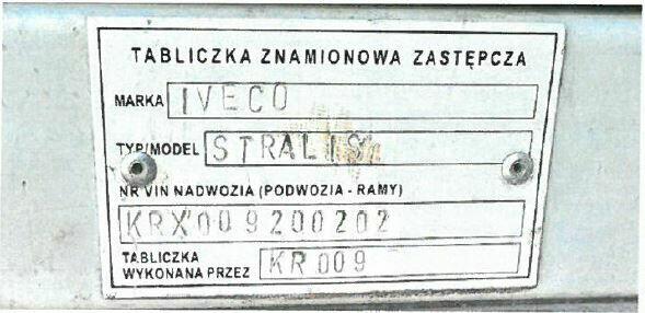 Iveco STRALIS Syndyk sprzeda