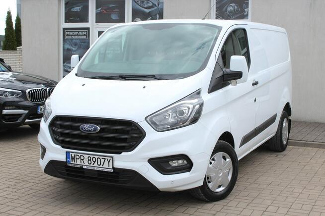 Ford Transit Custom 3-osobowy FV23% 130KM VAT-1 Parktronic Tempomat Gwarancja