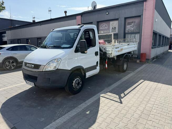 iveco daily 70c14 has Hiab 044, wywrotka meiller.