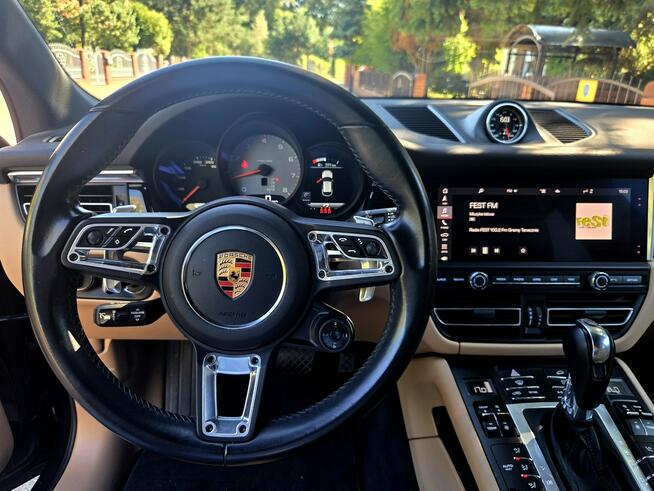 Porsche Macan LIFT 3.0T Benz. 354KM 2019r PL Salon, LED, Kamera, Radar, Skóry, FV23%