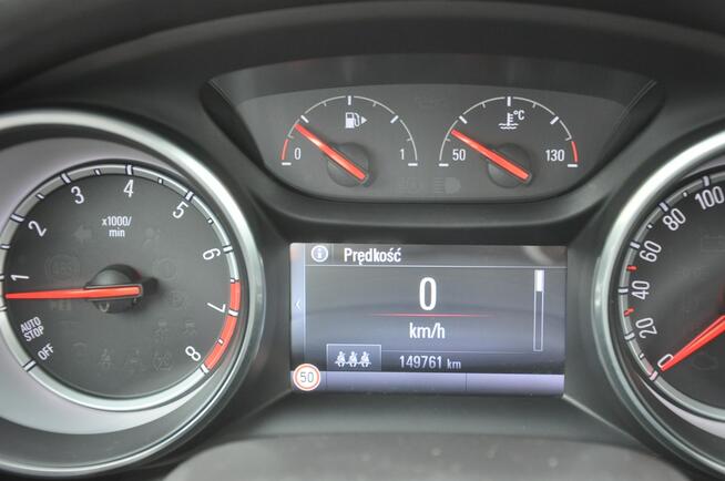 Opel Astra 1.4 Turbo 125KM LED Navi Radar Asystent pasa Czujniki przód tył