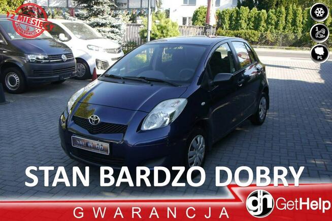 Toyota Yaris Salon Polska Stan b.dobry klima bez rdzy i korozji bezwyp Gwarancja 12