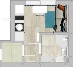 Narutowicza 56 C, studio w centrum, pet-friendly